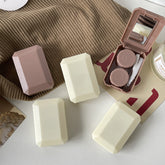 Estuche para lentes de contacto color crema Shengqiao